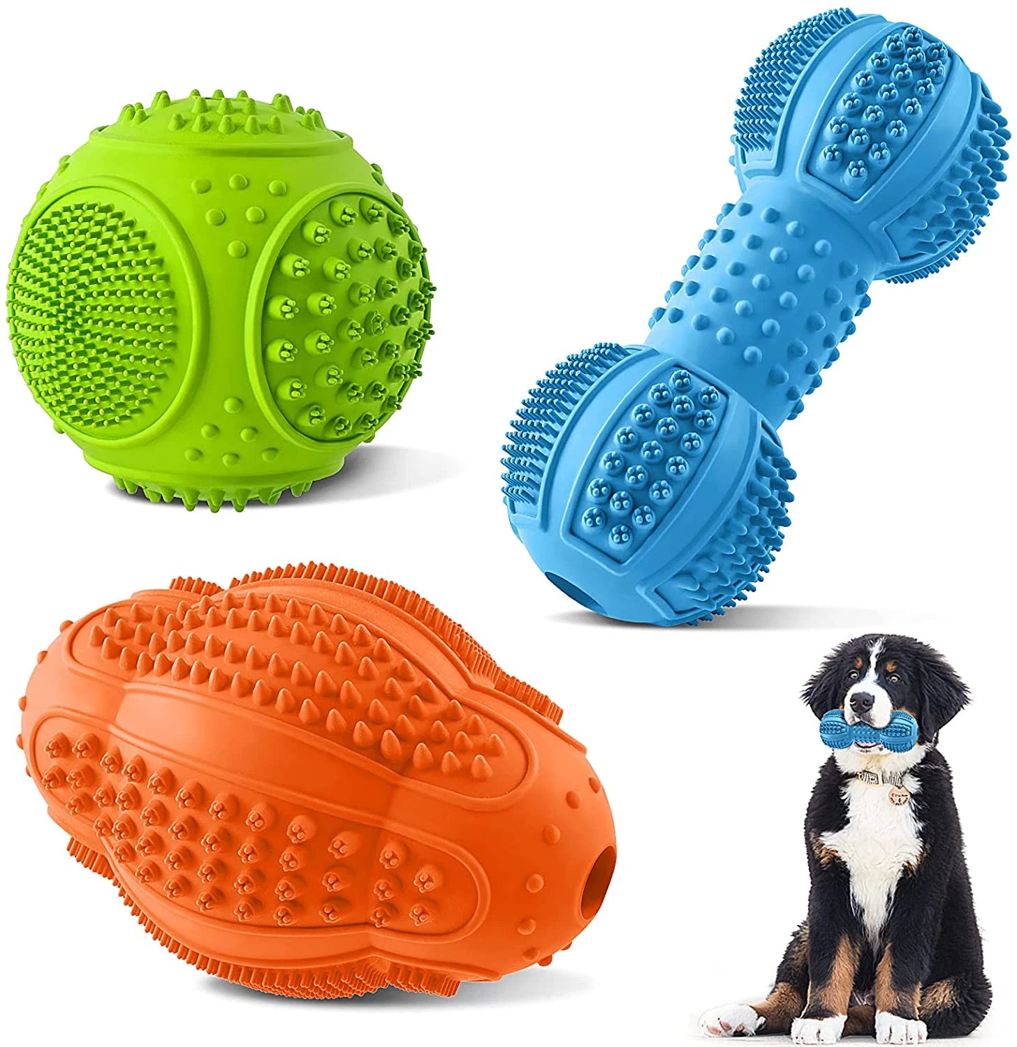 FetchHaven - Tough ChewToy 3-Pack